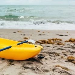 Pelican Sport Combo - 2 Solo Kids Kayaks With Paddles - Yellow/Blue -Pelican Sport Boating Combo Solo Jaune Bleu Poignee LS3