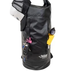Pelican Sport Exodry 30 L Waterproof Dry Bag -Pelican Sport Boating Exodry30LBlackDryBagOpenView PelicanAccessories