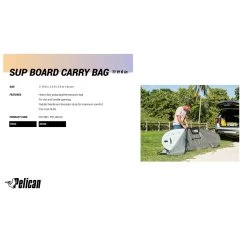 Stand Up Paddle Board Bag 9 Stand Up Paddle Board Bag -Pelican Sport Boating PS1458 SPEC