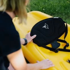 Ergoform™ Backrest Only - Black & White -Pelican Sport Boating PS1562 Ergoform backrest onsolokayak Pelican