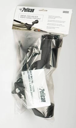 Kayak Swivel Fishing Rod Holder -Pelican Sport Boating PelicanSupportdecanneapechepivotantSportKayak Reglablepourbateauetkayak Pourspinningetappat Noir package