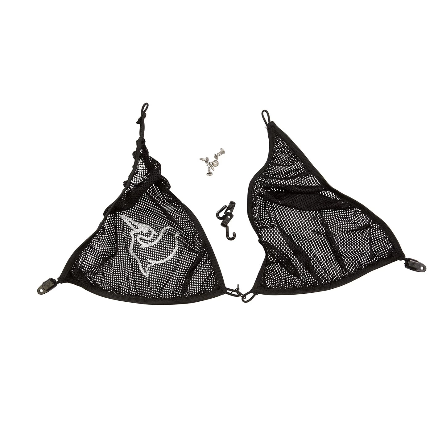 Black & White Mesh Deck Cover 3 Black & White Mesh Deck Cover